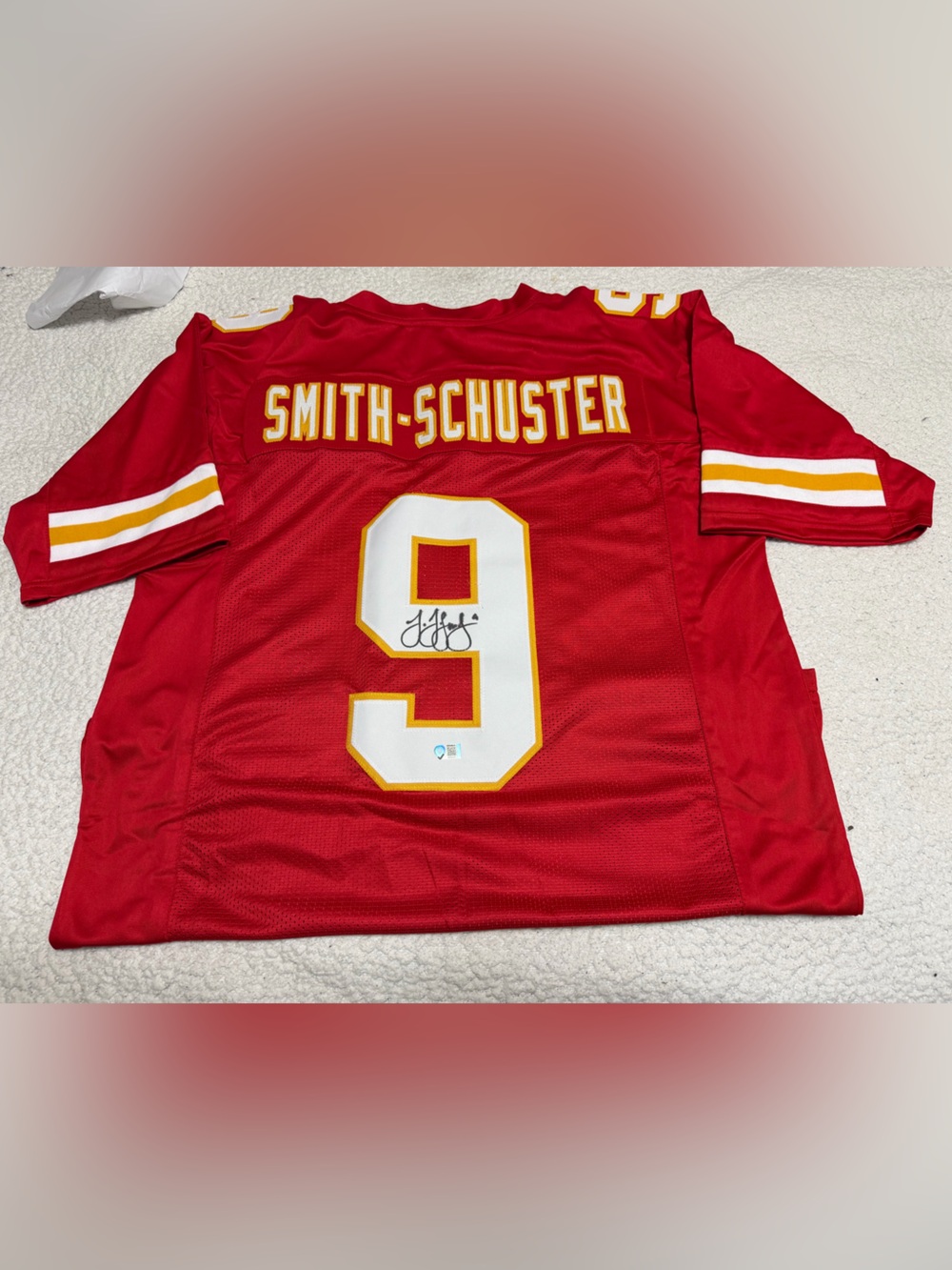 Juju Smith-Schuster Steelers Chiefs METABILIA Authentic Autographed Jersey